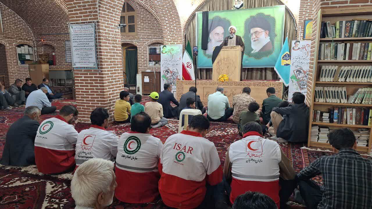 مراسم سالروز امام خمینی(ره) در تسوج