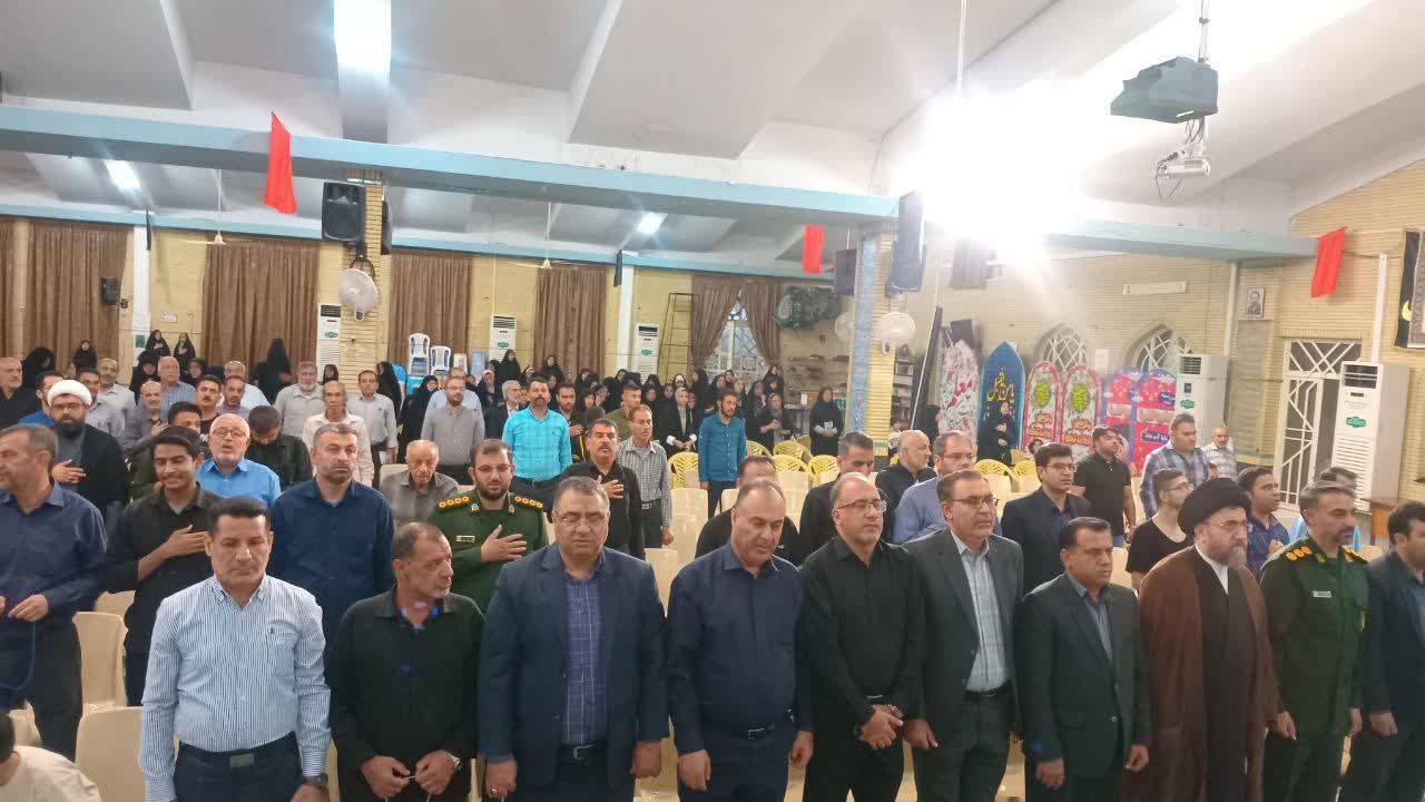 سوگواری لارستانی&zwnj;ها در سی و ششمین سالگرد ارتحال امام خمینی (ره)