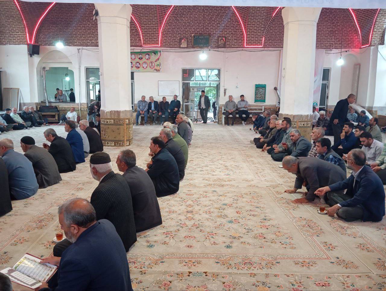 عزاداری مردم شهرستان دیزج دیز در سالروز ارتحال امام خمینی(ره)