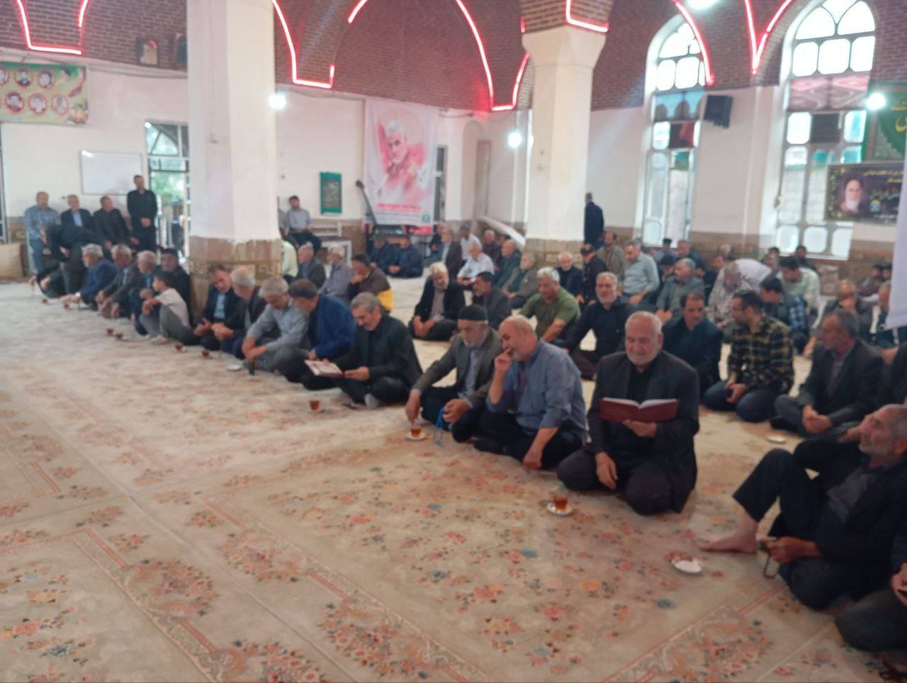 عزاداری مردم دیزج دیز در سالروز ارتحال امام خمینی (ره)