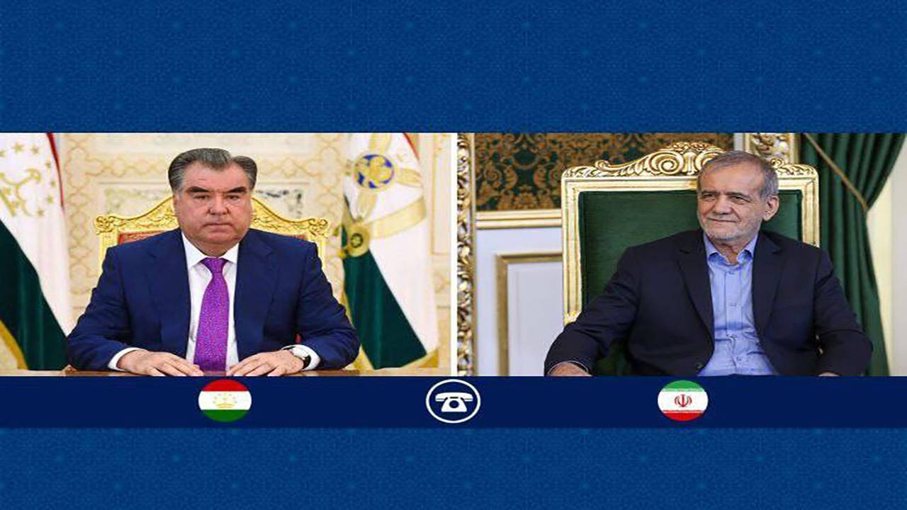 تأکید بر تحکیم مناسبات راهبردی و عزم ایران و تاجیکستان برای توسعه همکاری‌ها