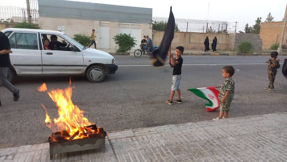 برپایی ایستگاه صلواتی