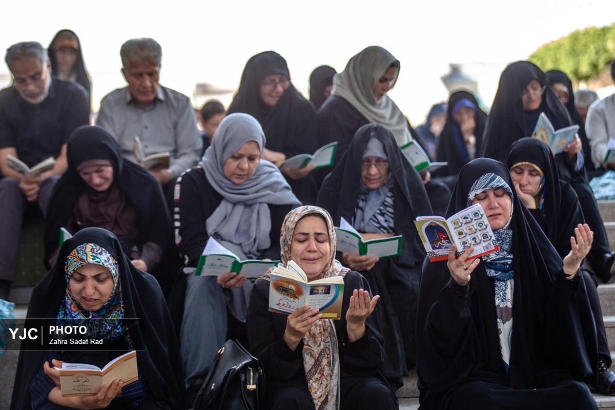 پاسداشت ۱۱۰ شهید زن و کودک در مصلی تهران