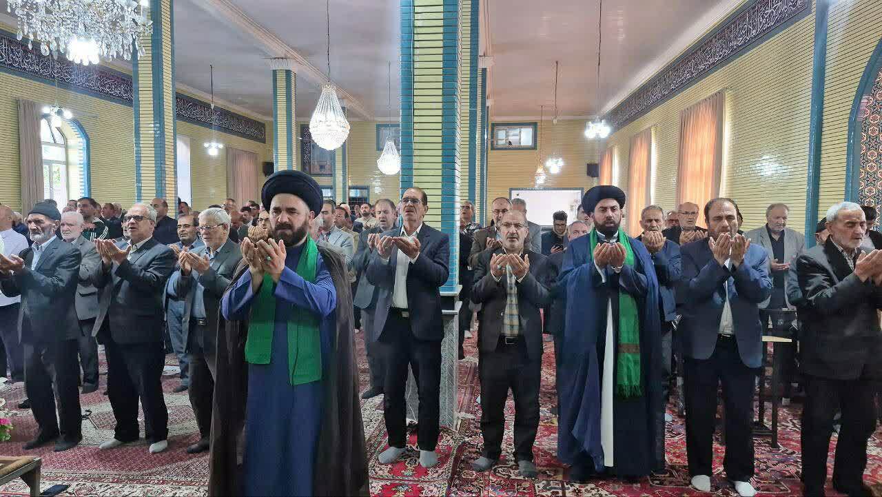 نماز عید سعید قربان در هریس اقامه شد