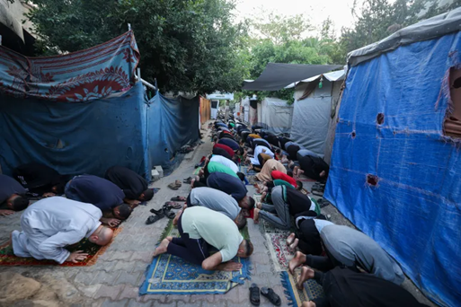 نماز عید قربان در غزه