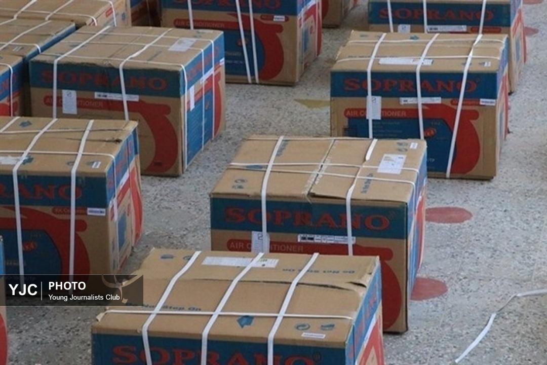 ۴۱ دستگاه کولر گازی میان خانواده‌های نیازمند توکهور و هشتبندی توزیع شد