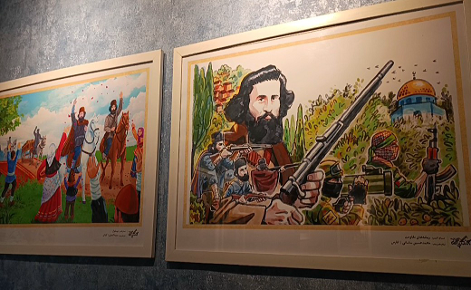نمایشگاه &laquo;جنگل بارانی&raquo; در رشت + تصاویر