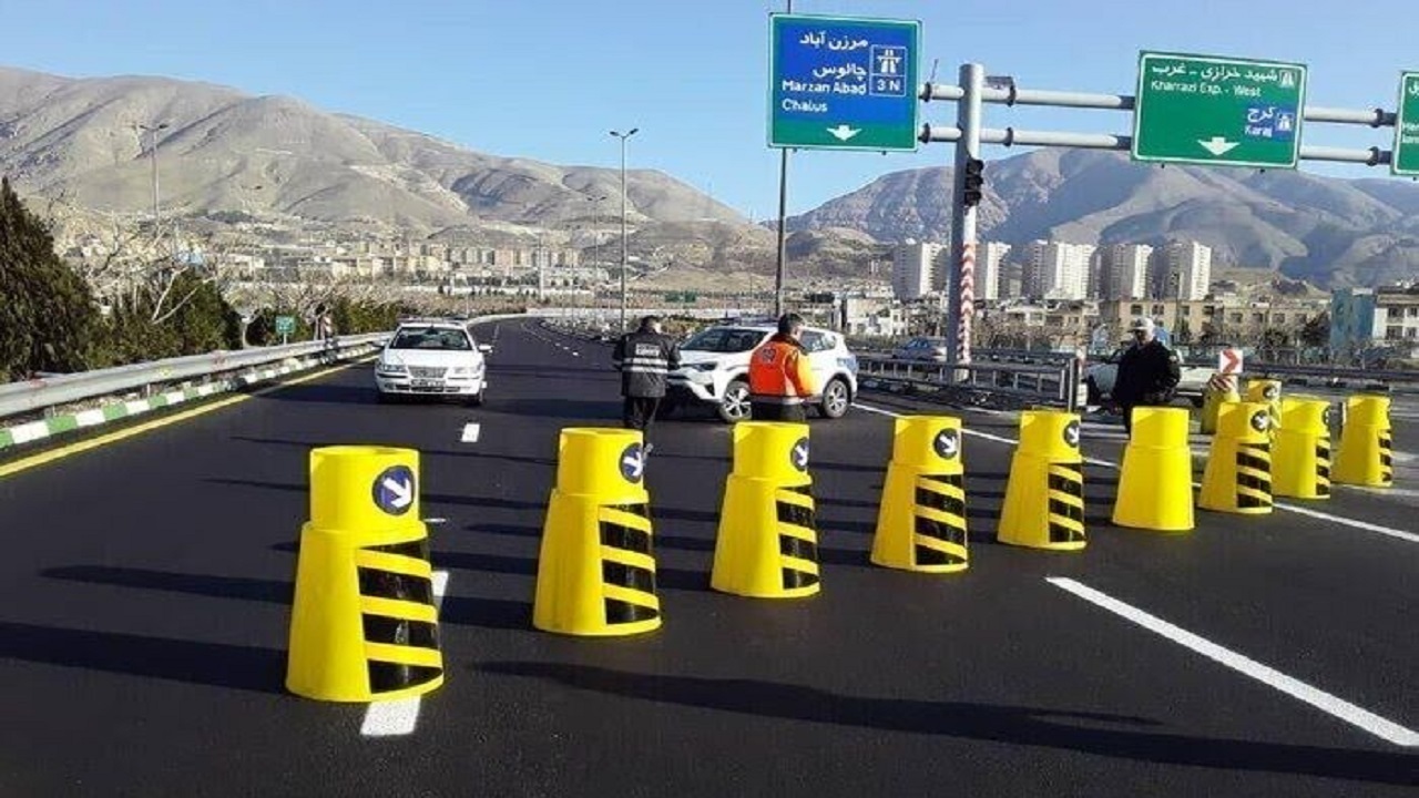 جاده چالوس از ساعت ۲۲ امشب مسدود می‌شود