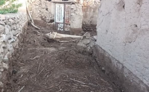 خسارت سیل به برخی از نقاط خراسان جنوبی + تصاویر