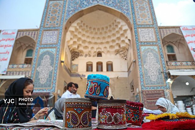 بزرگ‌ترین گردهمایی بانوان پته‌دوز کرمان