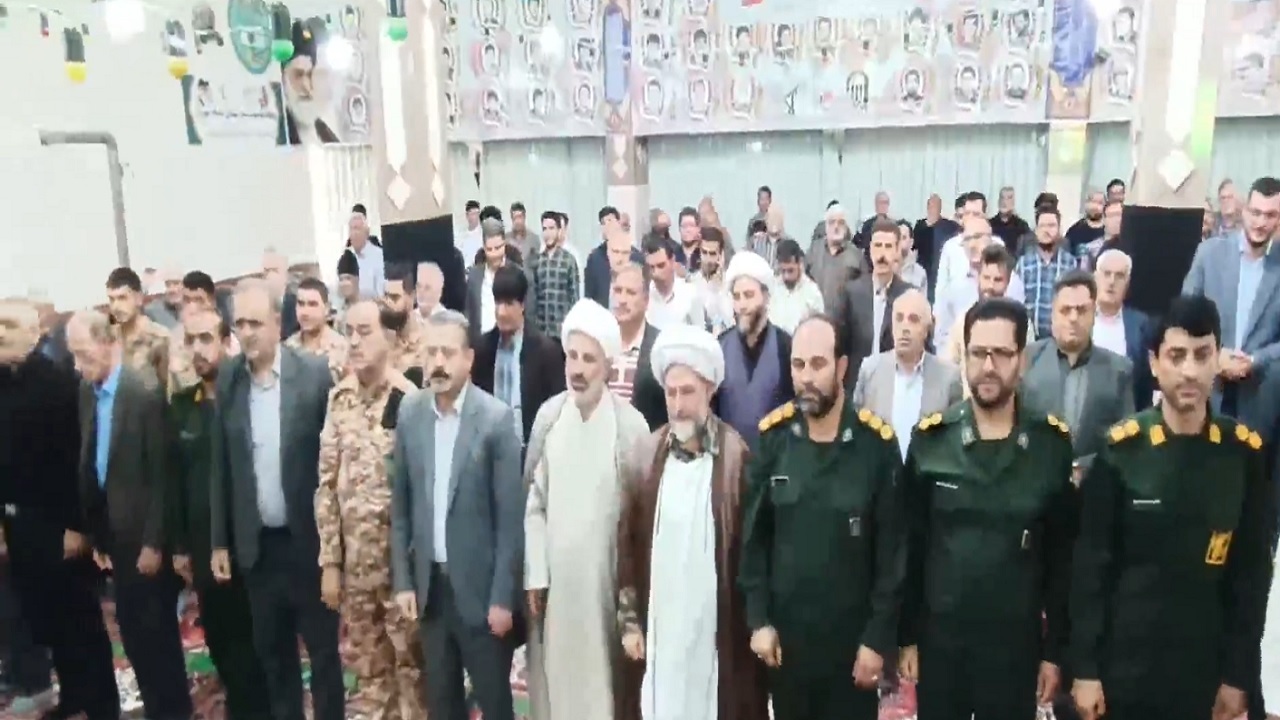 فریاد انزجار نمازگزاران آذربایجان شرقی از جنایت رژیم صهیونسیتی