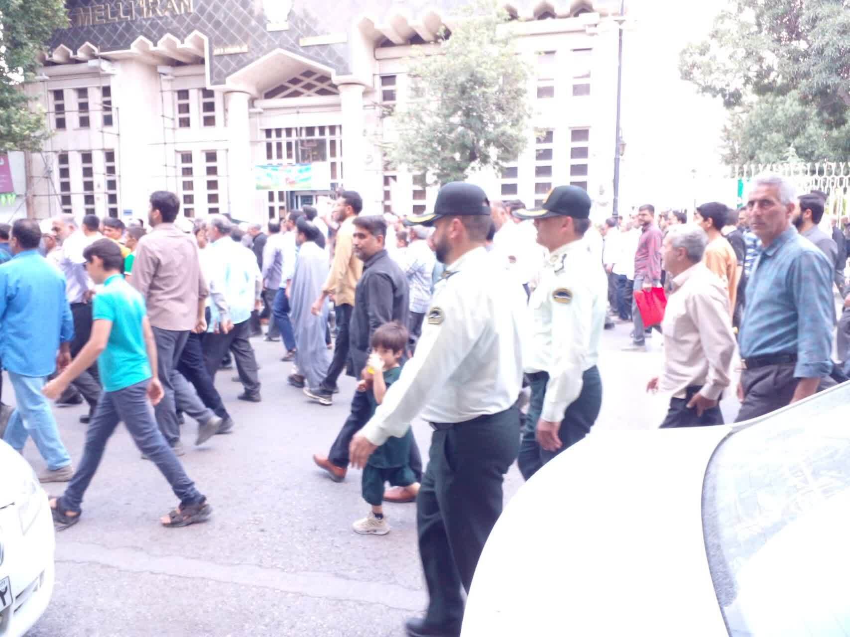 مراسم راهپیمایی در نیشابور
