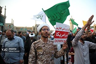 اجتماع بزرگ غدیریان منتقم در پاسخ به جنایت رژیم صهیونیستی در قم