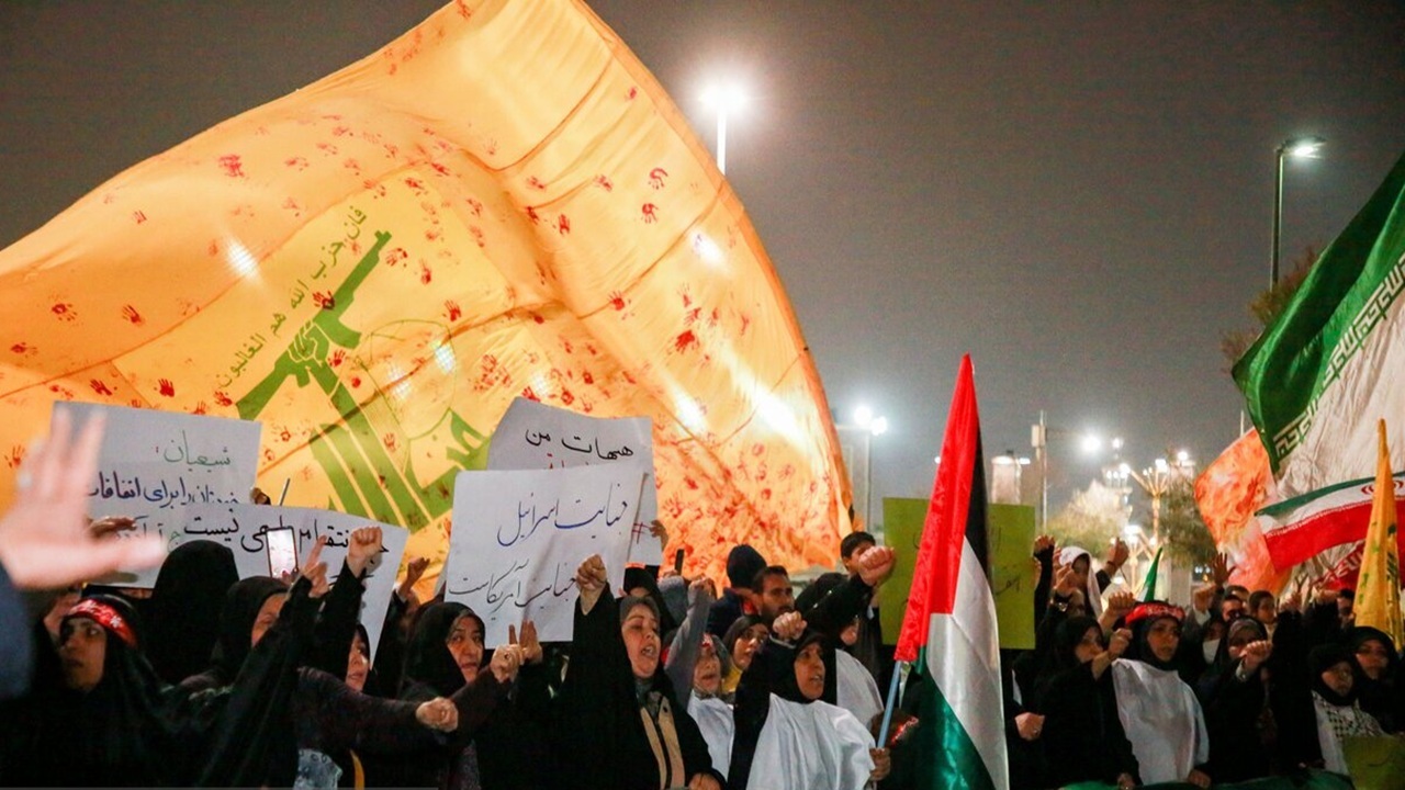شور و شعف بابلی‌ها از حمله غیورمردان سپاه پاسداران به اسرائیل اشغالگر + فیلم