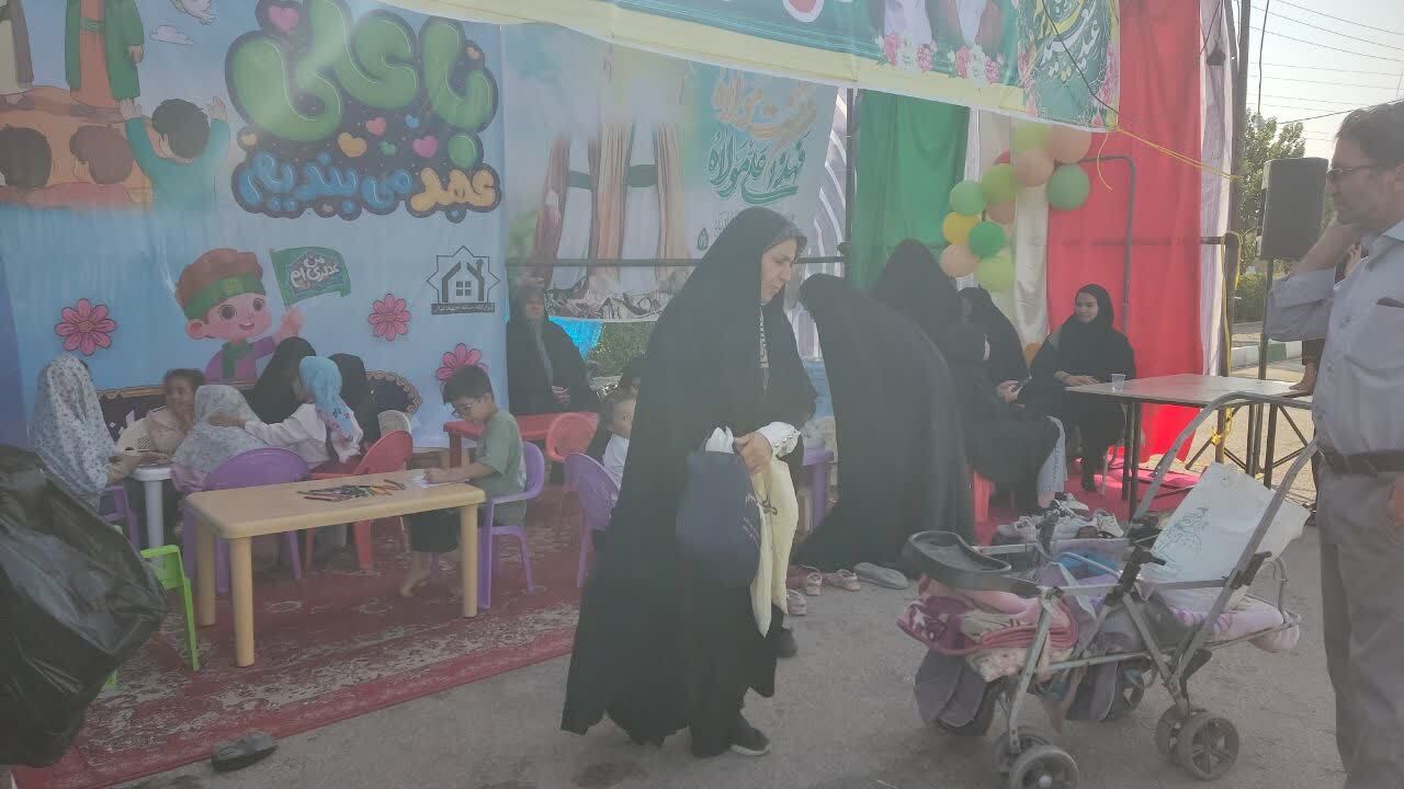برپایی ایستگاه صلواتی