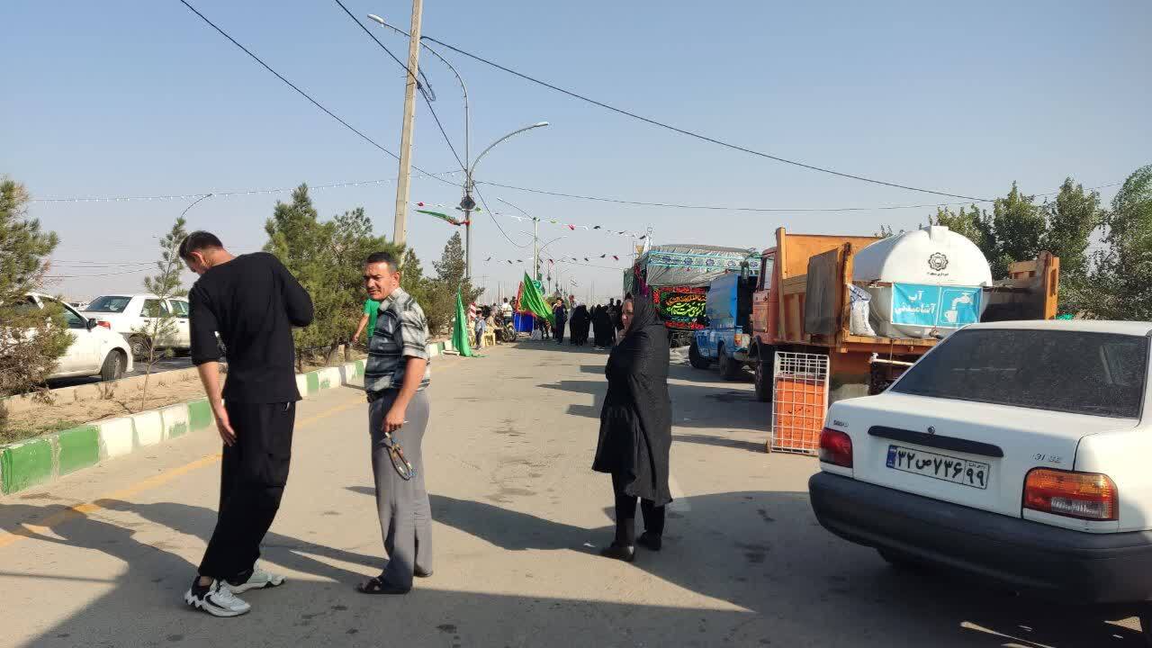 برپایی ایستگاه صلواتی