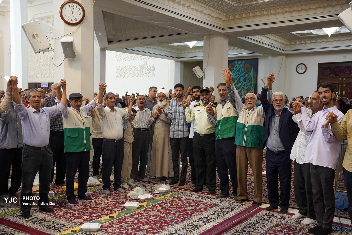 مراسم عقد اخوت در حرم شاهچراغ (ع) + فیلم و تصاویر