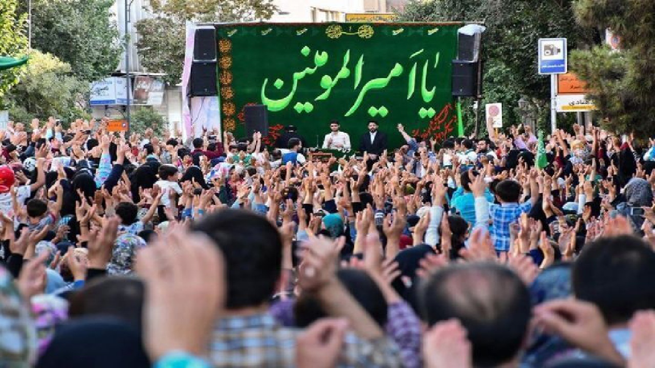 برگزاری مراسم بزرگداشت عید غدیر خم در خوی+ فیلم