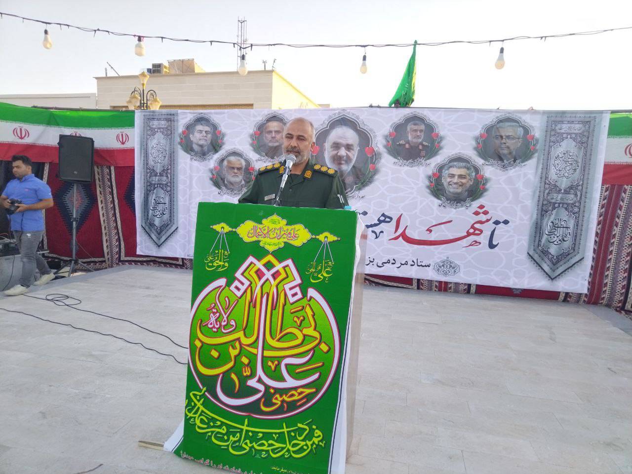 تجمع حماسی غدیر در بخش انابد