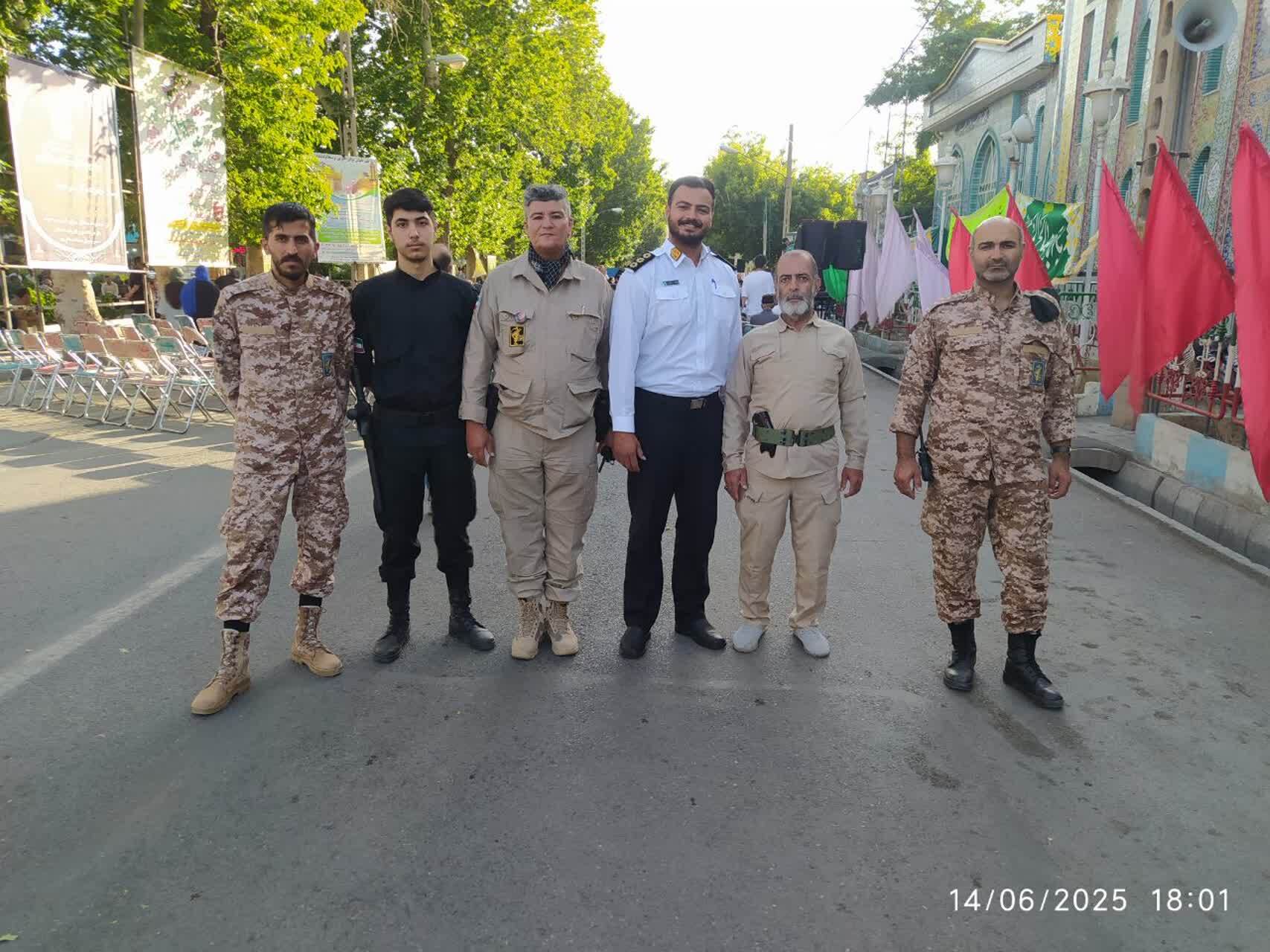 استمرار گشت&zwnj;های پایگاه مقاومت بسیج اسوه کشوری شهید کوچری