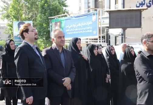 نوای چمری لرستان در سوگ شهیدان دهه ولایت طنین انداز شد + فیلم و تصاویر
