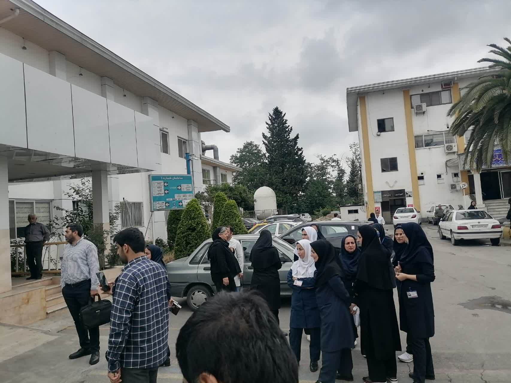 اجتماع کادر درمان بیمارستان