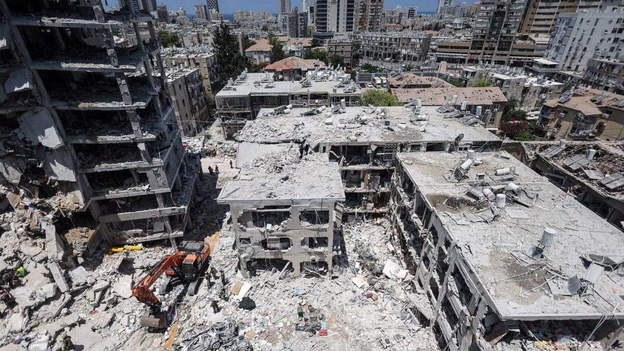 جلوگیری پلیس رژیم اسرائیل از پوشش تلفات حمله ایران + فیلم