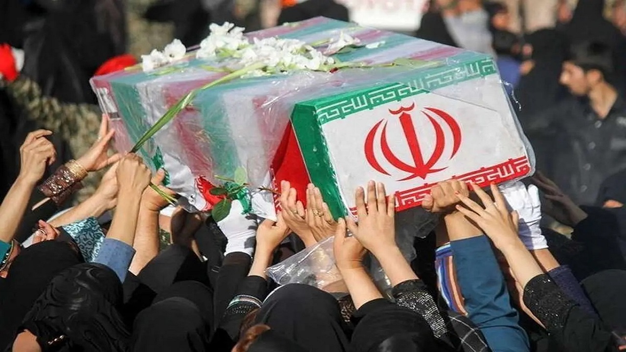 تشییع پیکر چهار شهید عزت و اقتدار ایران اسلامی در قم