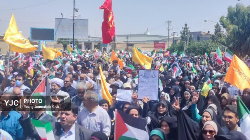 برگزاری راهپیمایی خشم و نصر در سراسر کشور