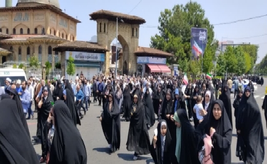 راهپیمایی جمعه خشم و نصر در سراسر گیلان + تصاویر