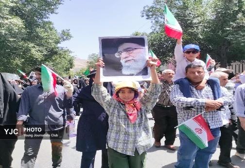 خروش جمعیت در راهپیمایی جمعه خشم شهرستان خرم آباد + فیلم و تصاویر/منتشر نشود