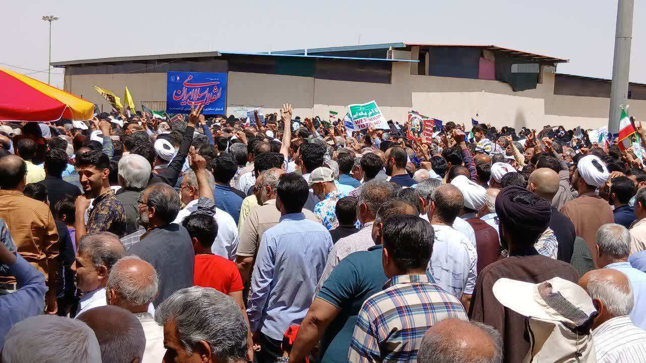 اجتماع با شکوه کاشانی&zwnj;ها در مراسم جمعه خشم