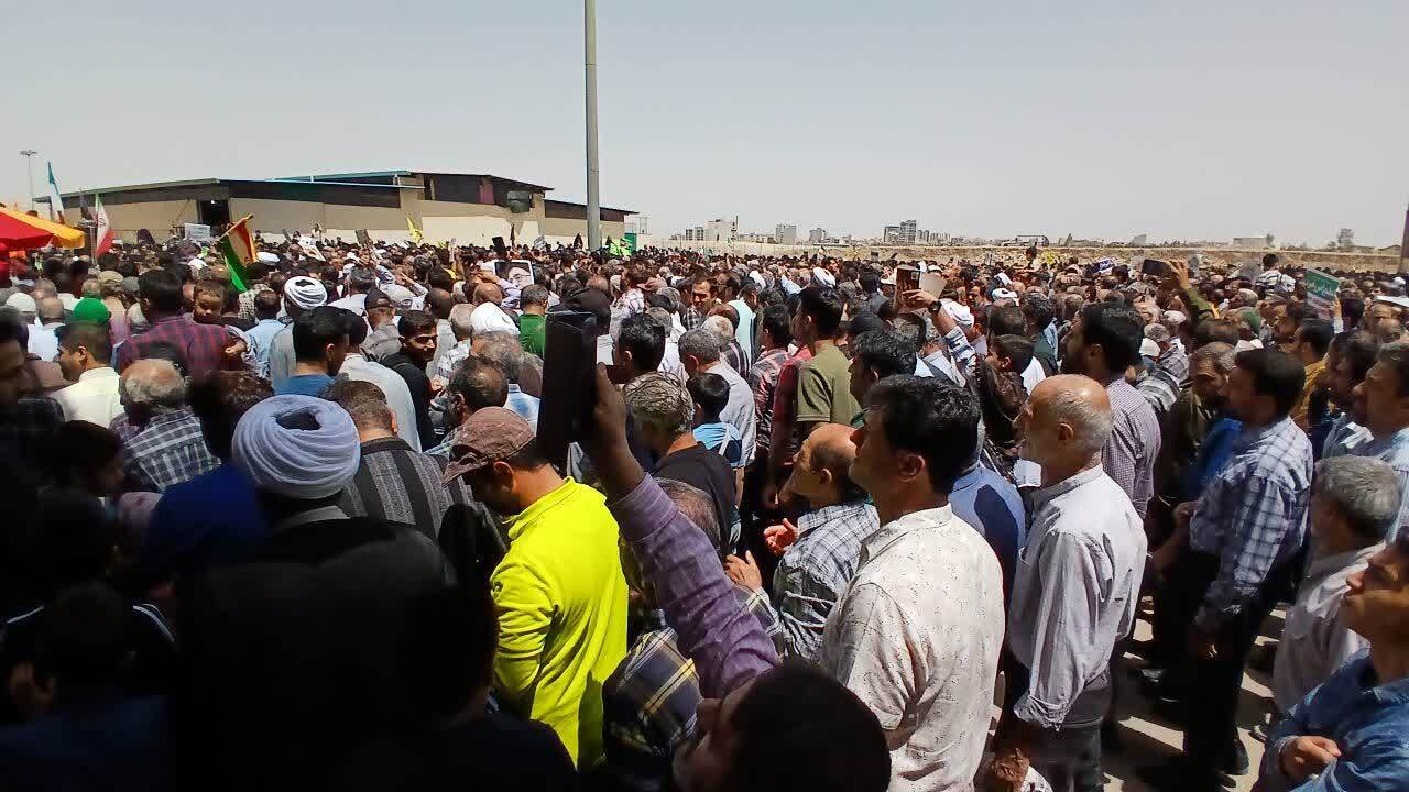 اجتماع با شکوه کاشانی&zwnj;ها در مراسم جمعه خشم