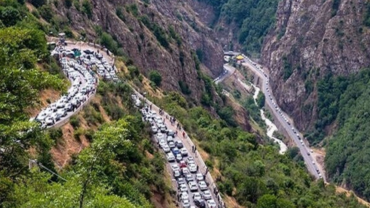 جاده چالوس بعد از ۷ روز از شمال به تهران یک‌طرفه می‌شود