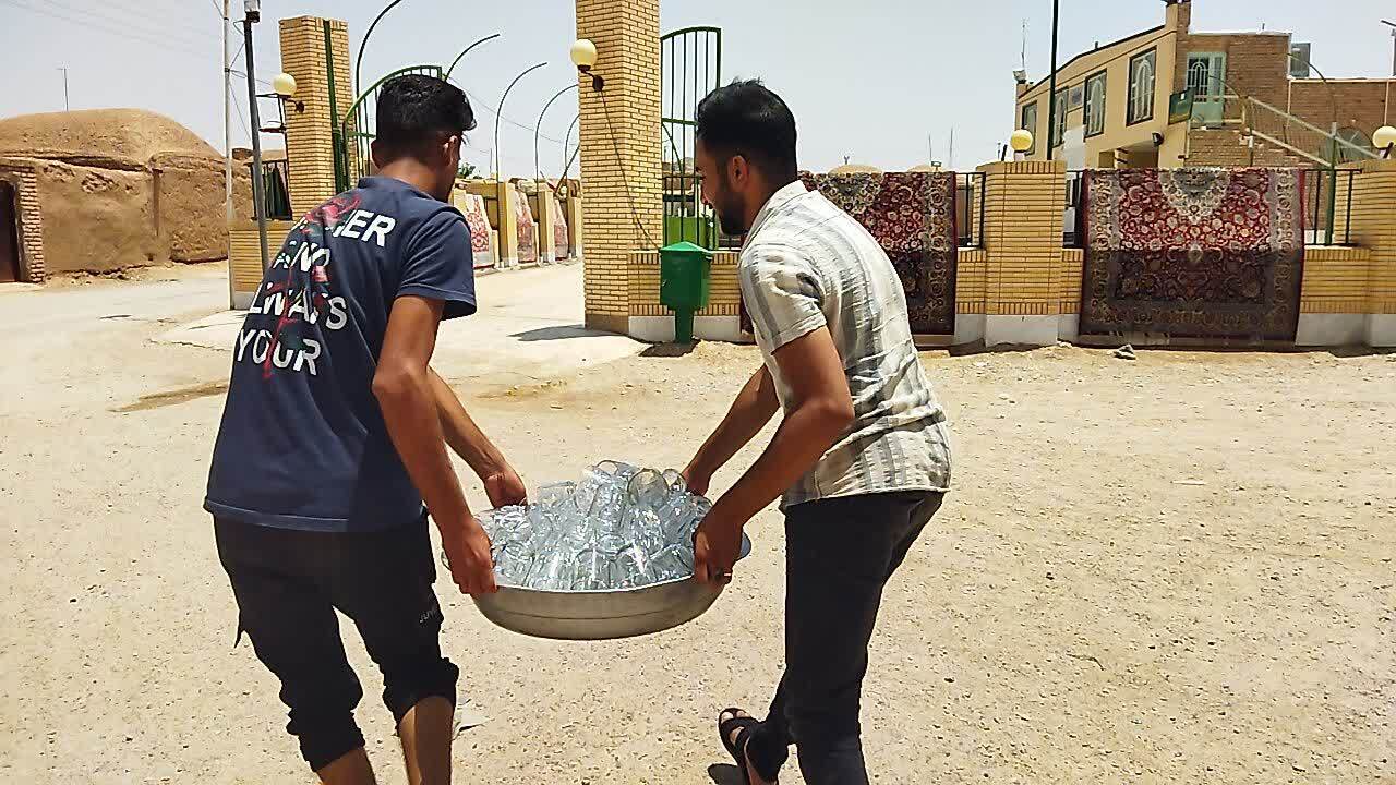 آماده سازی روستای ده محمد در آستانه ماه محرم