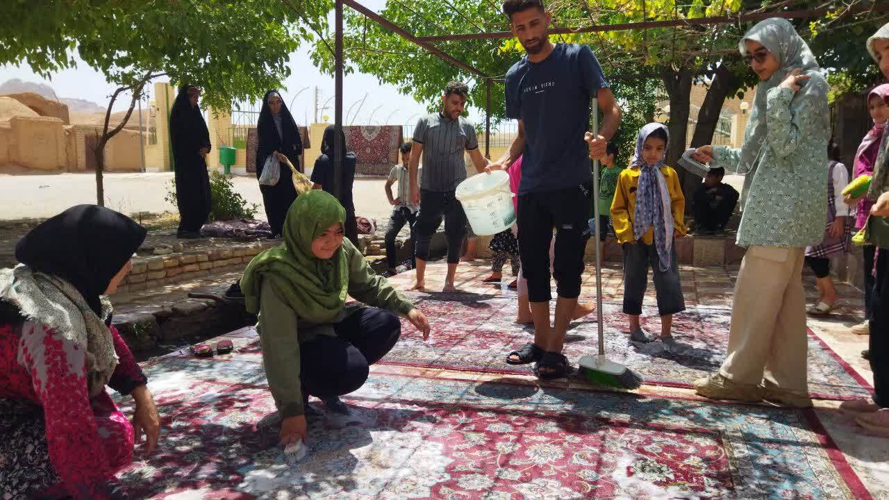 حال و هوای روستای ده محمد در آستانه ماه محرم