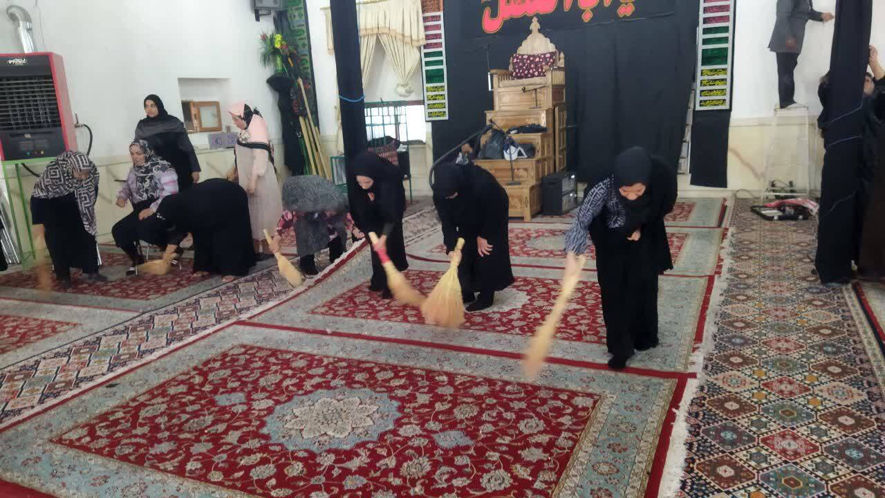 حال و هوای روستای ده محمد در آستانه ماه محرم
