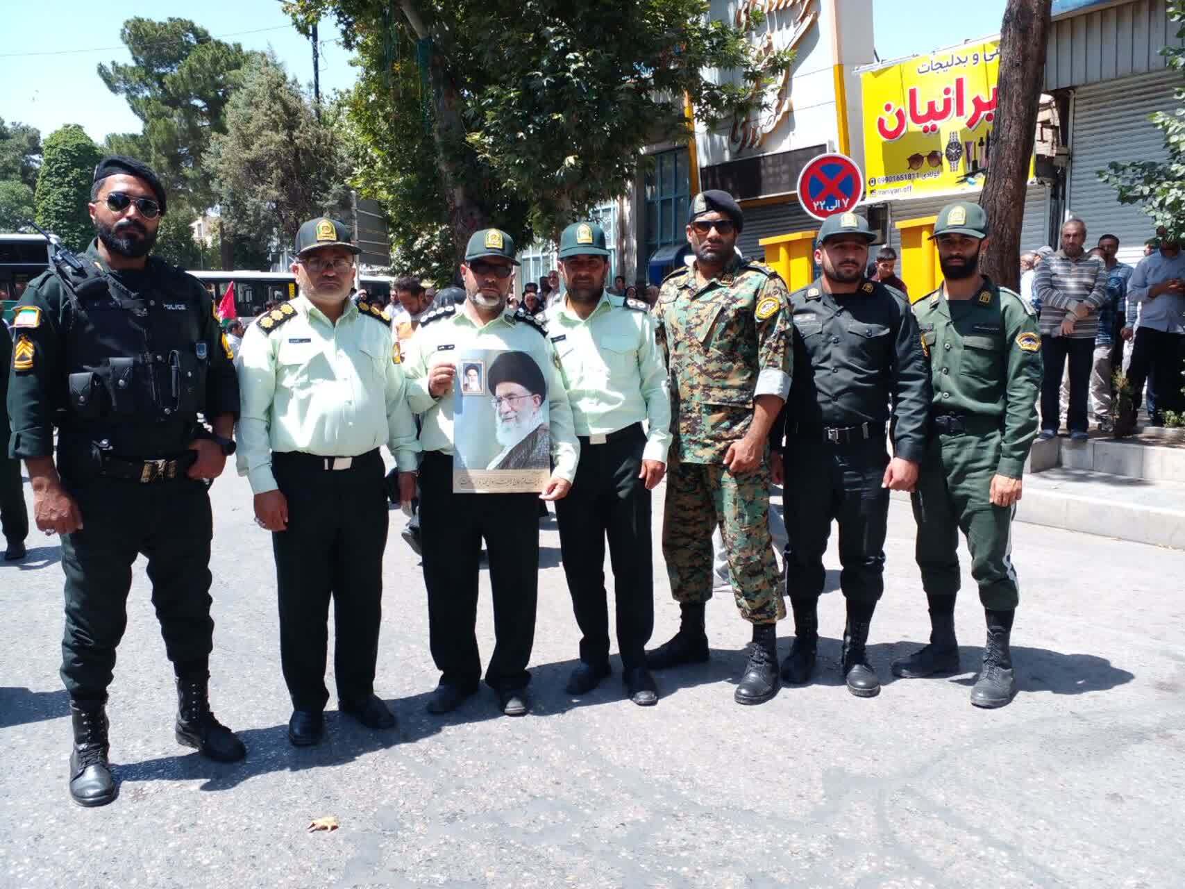 مراسم راهپیمایی در نیشابور مراسم راهپیمایی در نیشابور