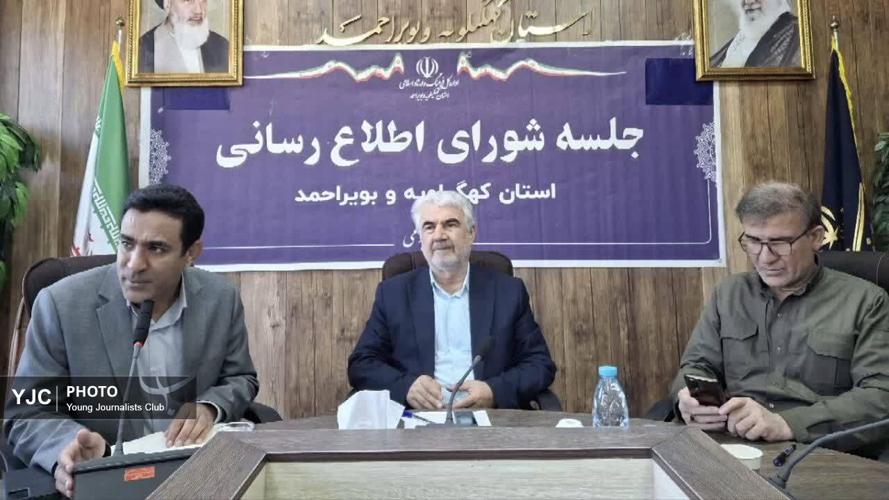 سخنگوی واحد رسانه‌ای در کهگیلویه و بویراحمد تعیین می‌شود