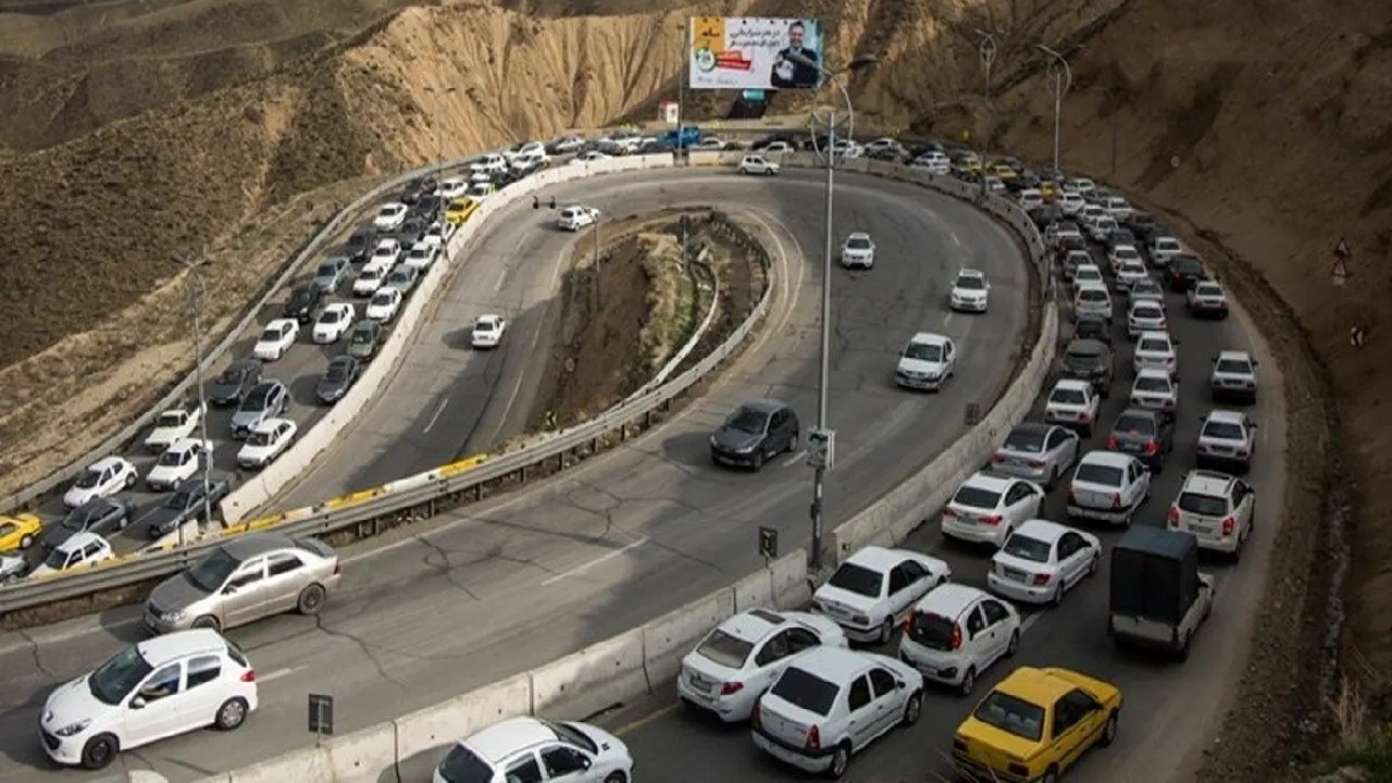 محور چالوس از ساعت ۲۲ امشب ۲ طرفه می‌شود