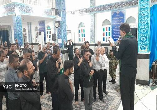 برگزاری مراسم شهادت امام محمد تقی علیه السلام ( جواد الائمه) در هرمزگان+عکس وفیلم