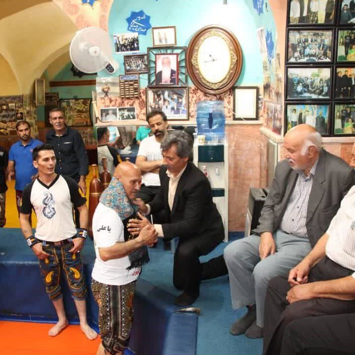 تجلیل از پهلوانان و باستانی کاران ️ورزش پهلوانی در آران و بیدگل