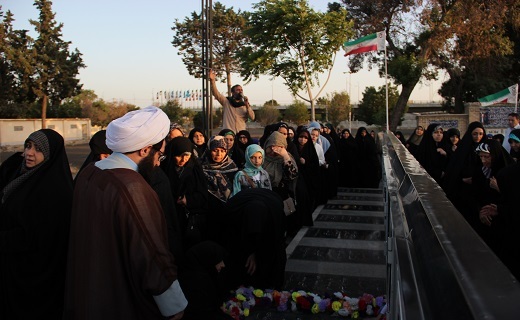 برگزاری مراسم دعای استغاثه امام زمان(عج) در قزوین+ فیلم و تصاویر