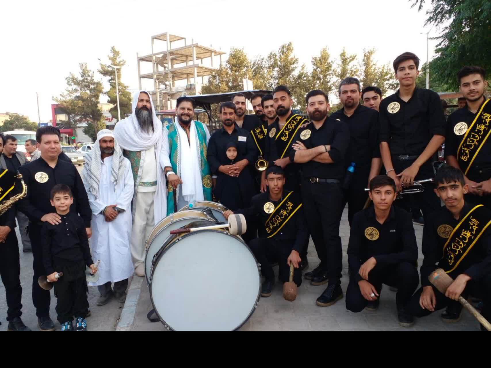 مراسم استتقبال کاروان نمادین به نیشابور