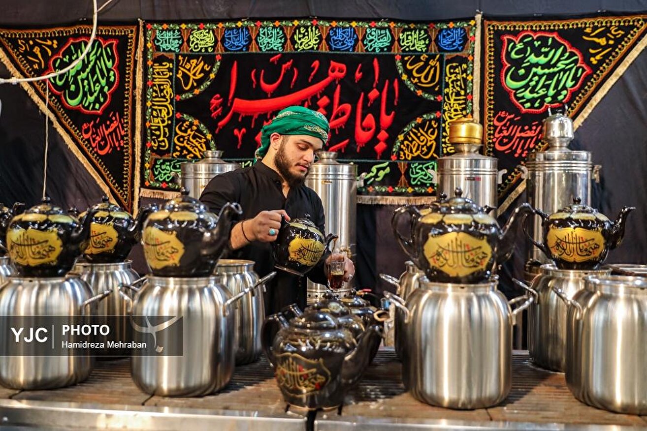 حال و هوای محرم در محله دولت آباد تهران
