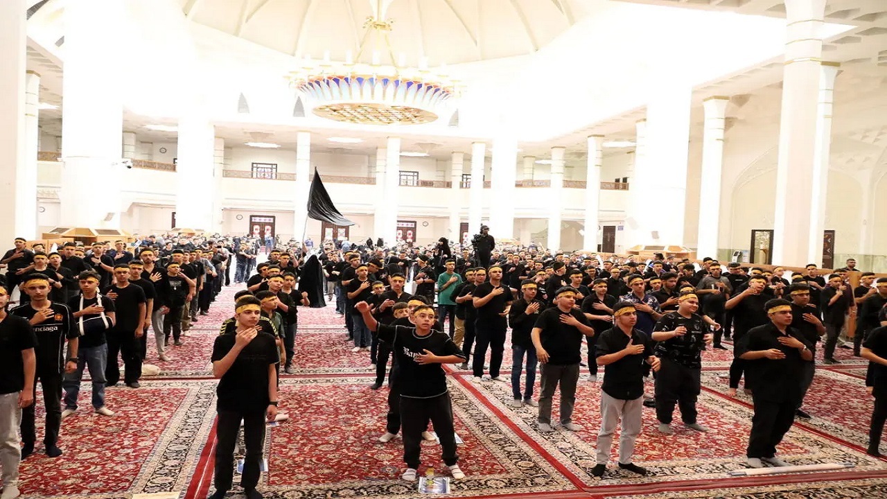 یادی از شهید نوجوان احسان قاسمی در سوگواره احلی من العسل