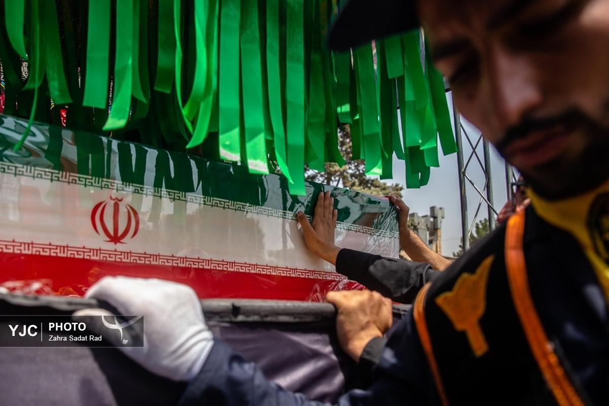 تشییع پیکرمطهر شهدای گمنام -تهران (۲)