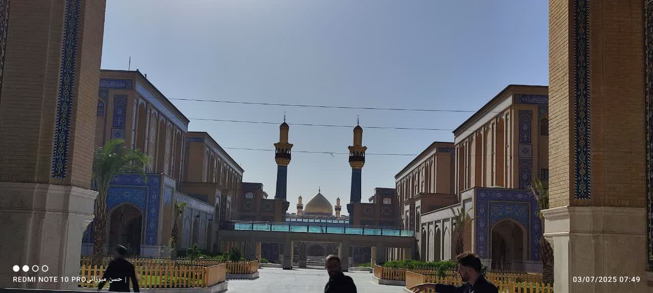 تصاویری به یاد ماندنی از حال و هوای محرم در جوار حرم امام علی (ع)