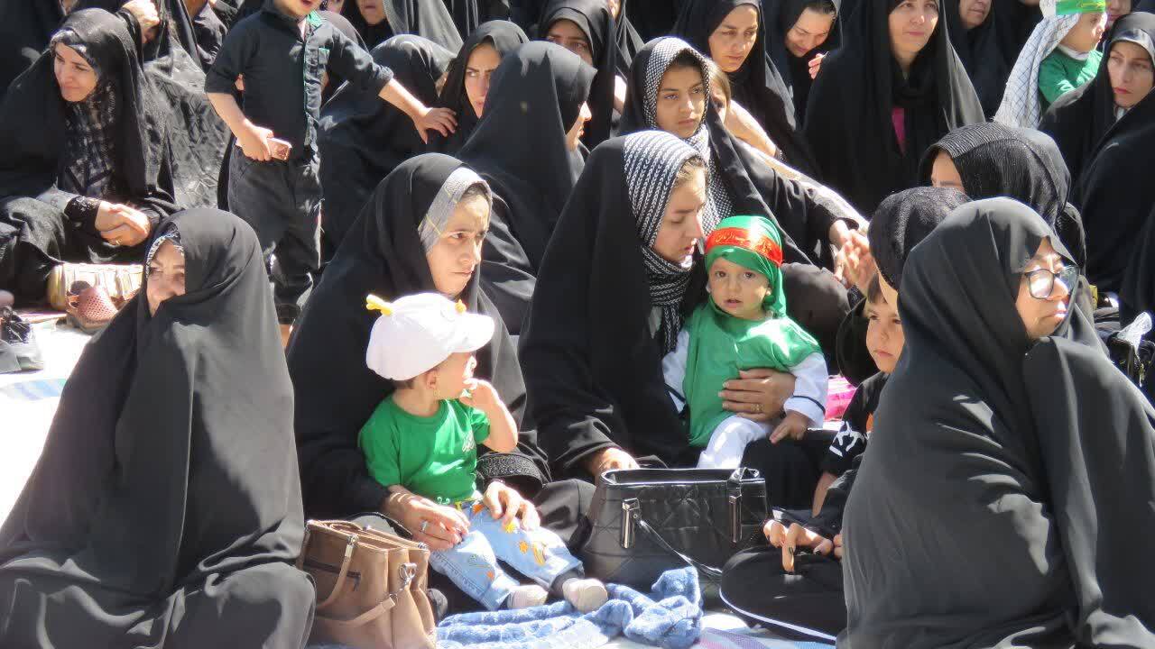 گزارش تصویری از همایش کودکان حسینی به یاد شهدای خردسال جنایات رژیم صهیونیستی