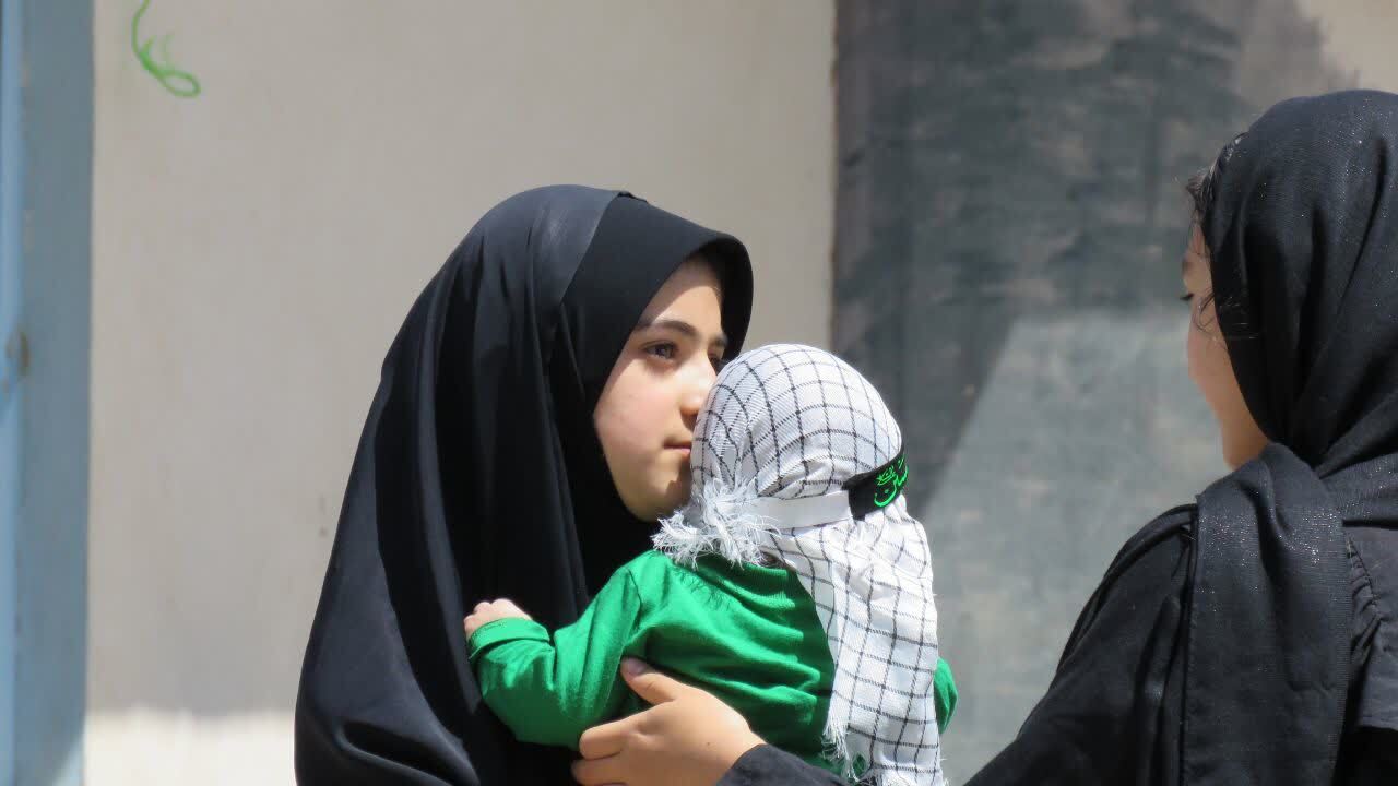 همایش کودکان حسینی به یاد شهدای خردسال جنایات رژیم صهیونیستی